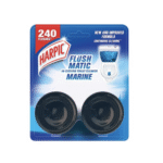 Harpic Flushmatic In-Cistern Toilet Cleaner Block Marine